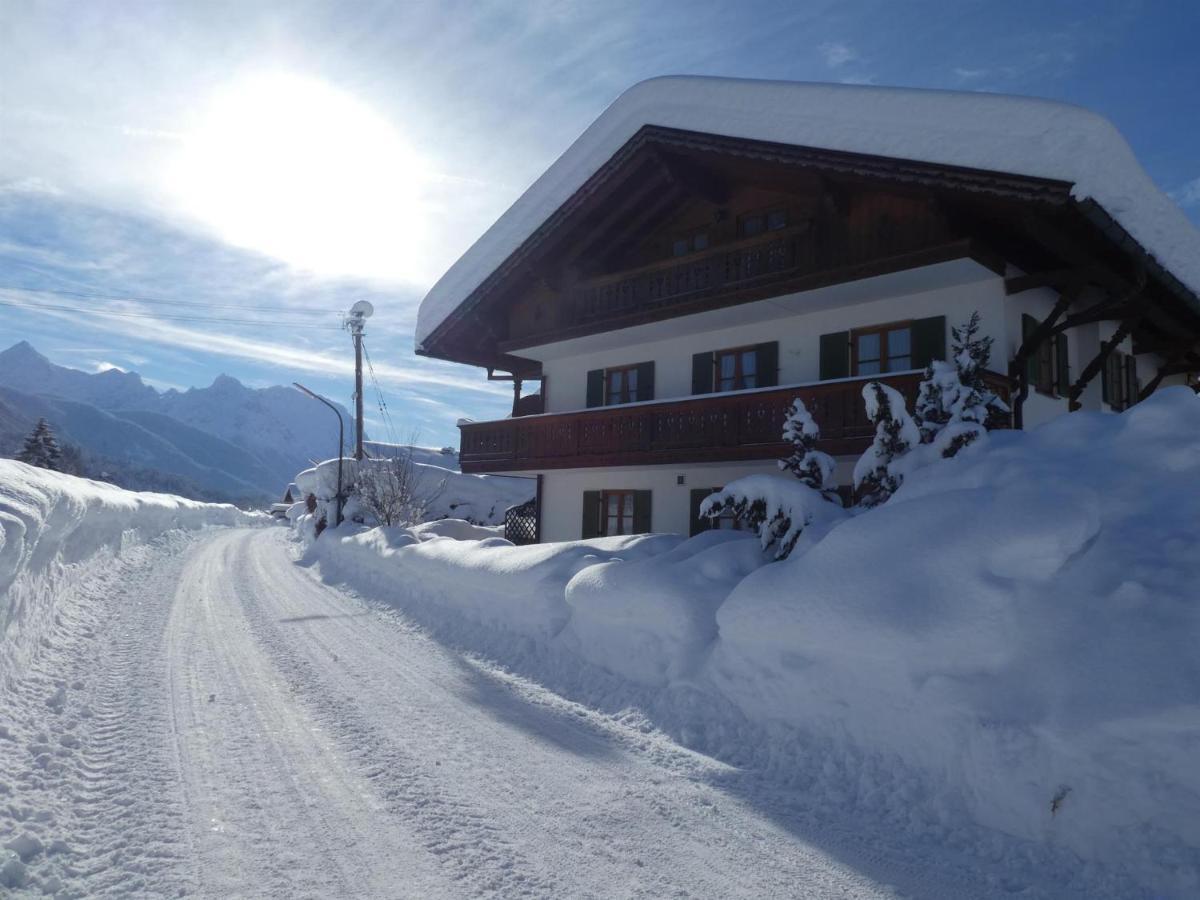 Gaestehaus Bergblick Wallgau Ngoại thất bức ảnh