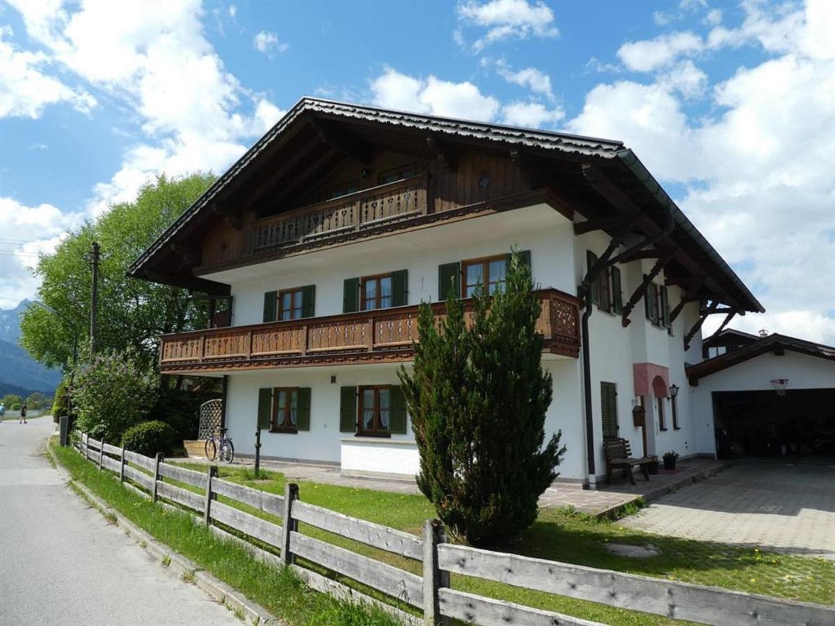 Gaestehaus Bergblick Wallgau Ngoại thất bức ảnh