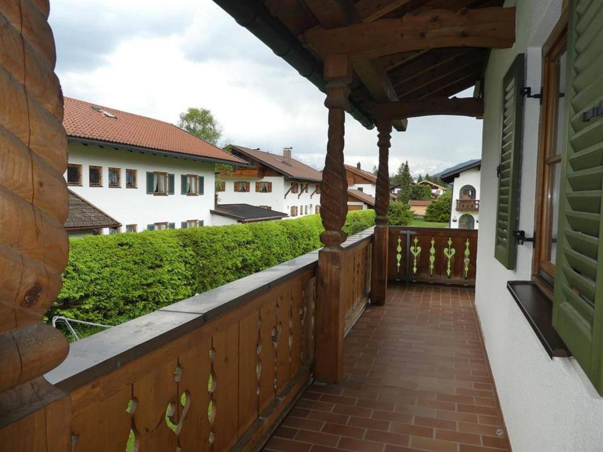 Gaestehaus Bergblick Wallgau Ngoại thất bức ảnh