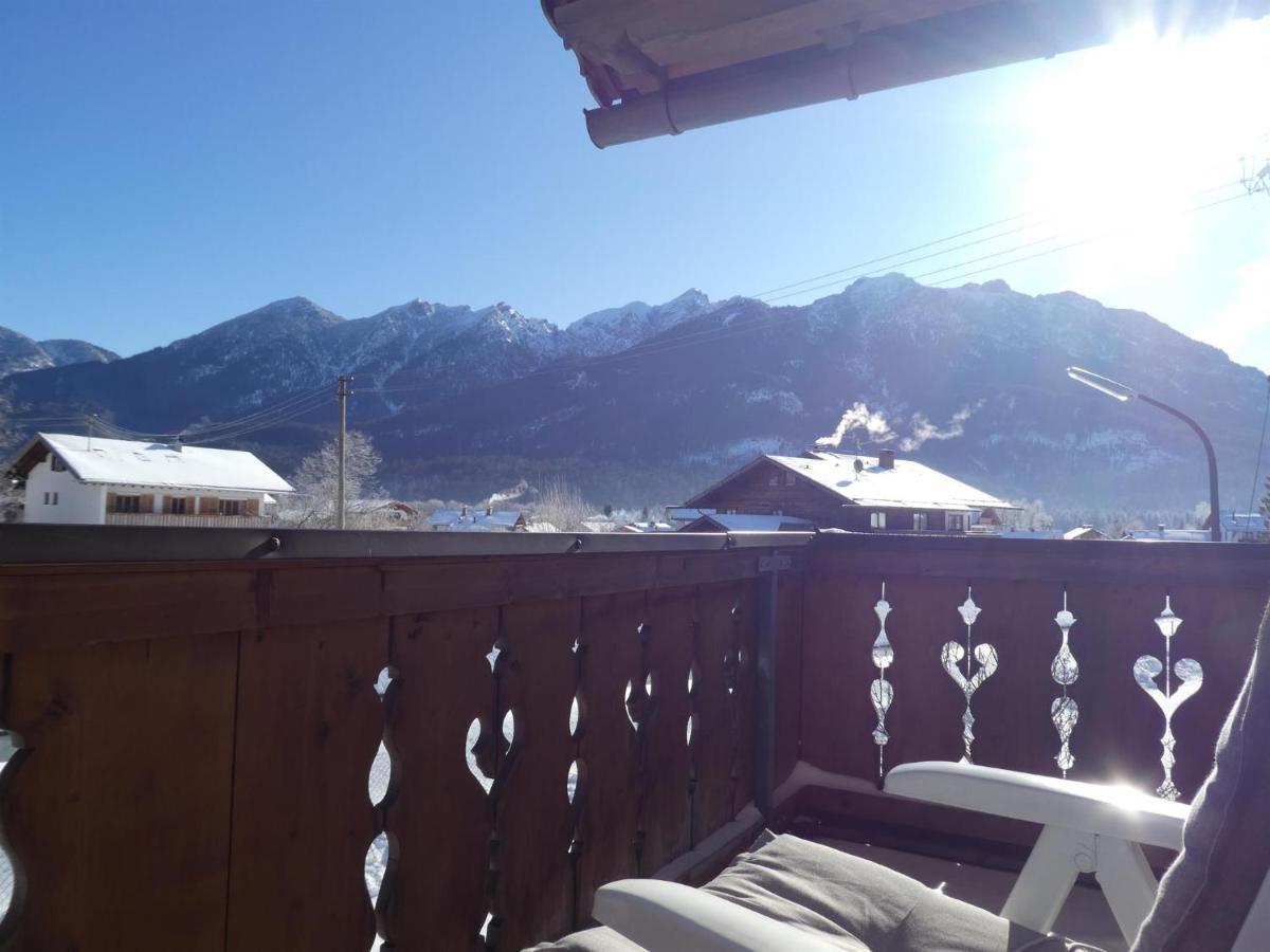 Gaestehaus Bergblick Wallgau Ngoại thất bức ảnh