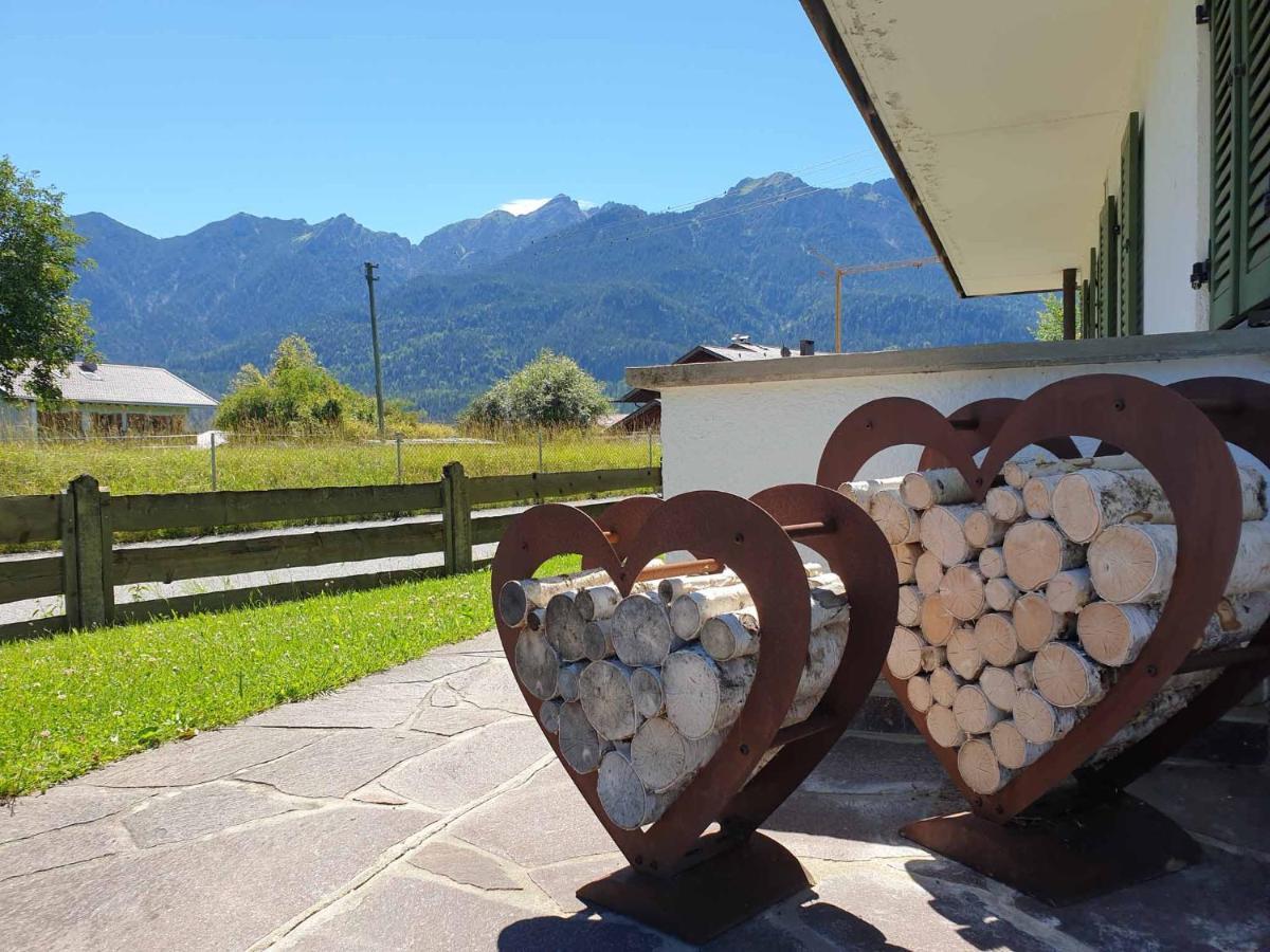 Gaestehaus Bergblick Wallgau Ngoại thất bức ảnh
