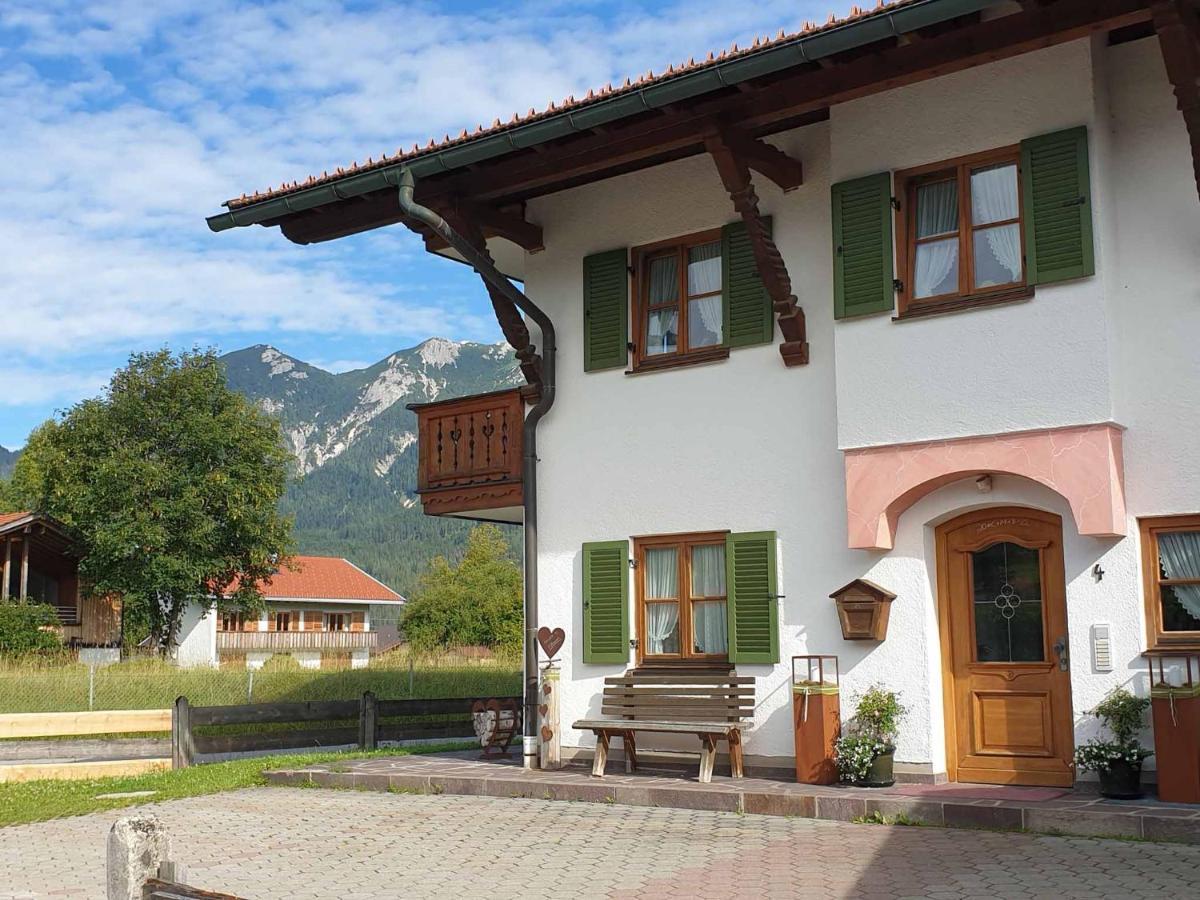 Gaestehaus Bergblick Wallgau Ngoại thất bức ảnh