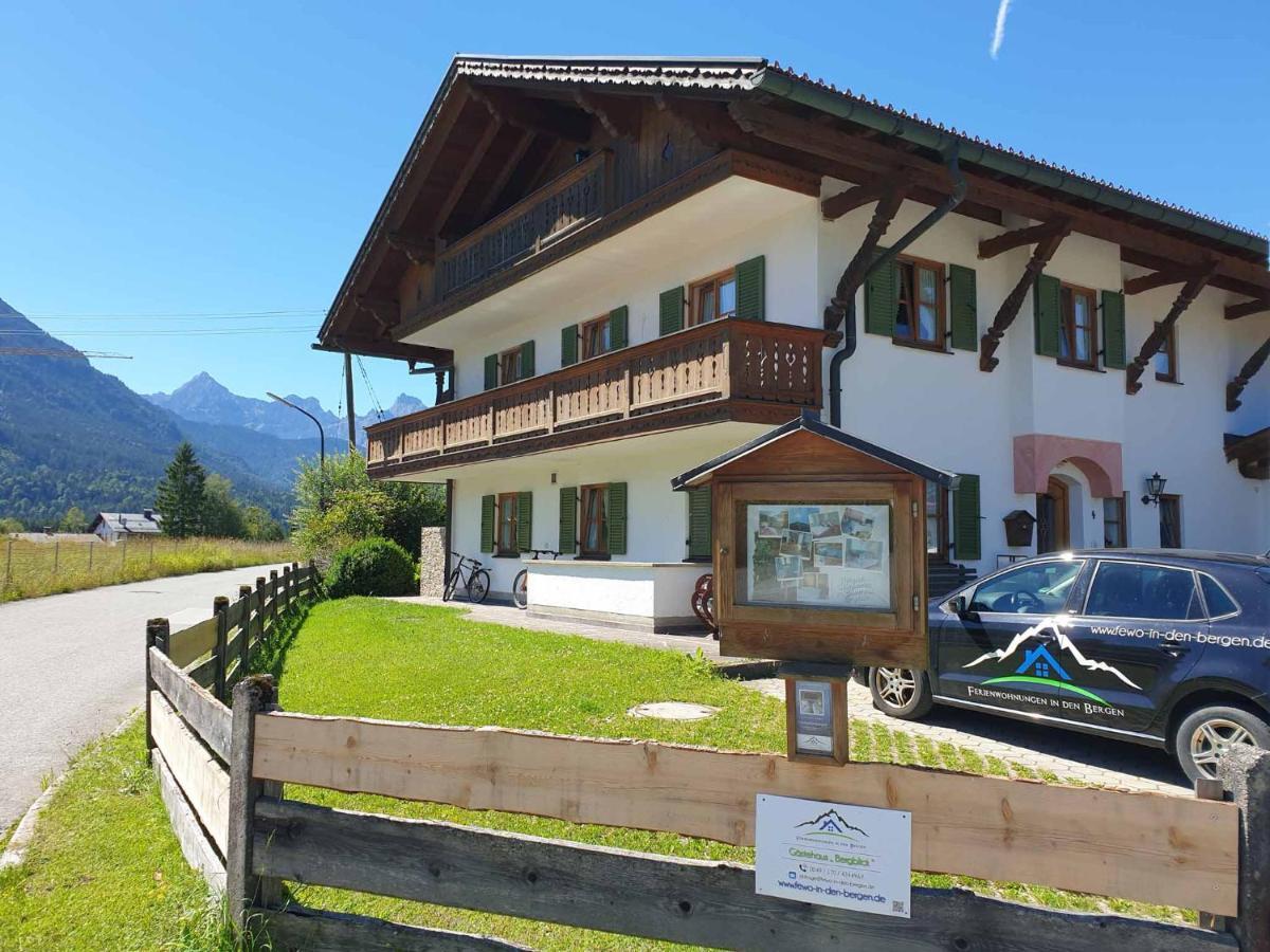 Gaestehaus Bergblick Wallgau Ngoại thất bức ảnh